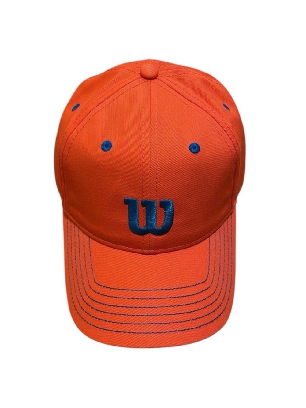 NWT Wilson Youth Tour Tennis Baseball Hat Cap Orange Junior Size Small Unisex